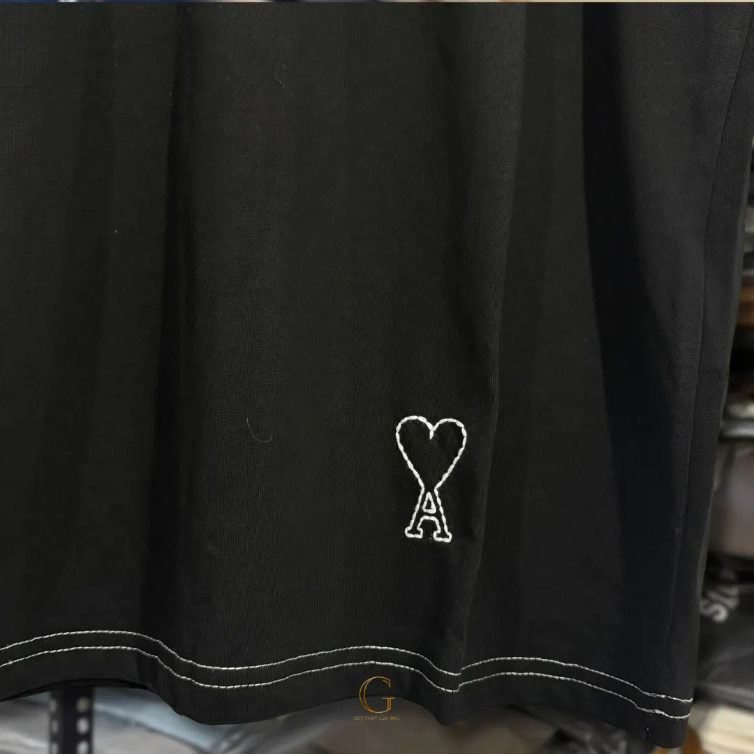 Ami Shirt STITCHES BLACK thumbnail 3