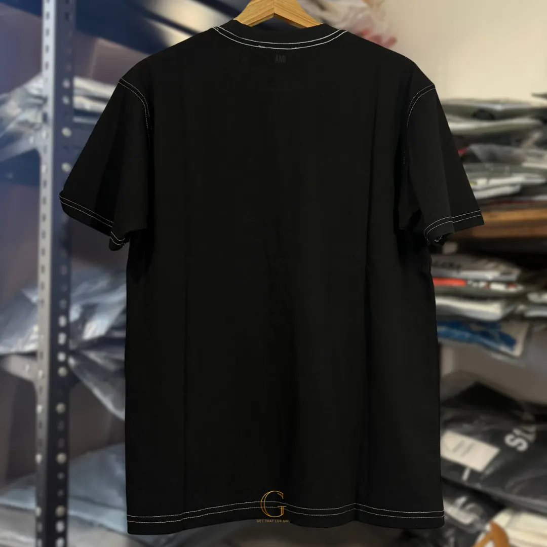 Ami Shirt STITCHES BLACK thumbnail 4