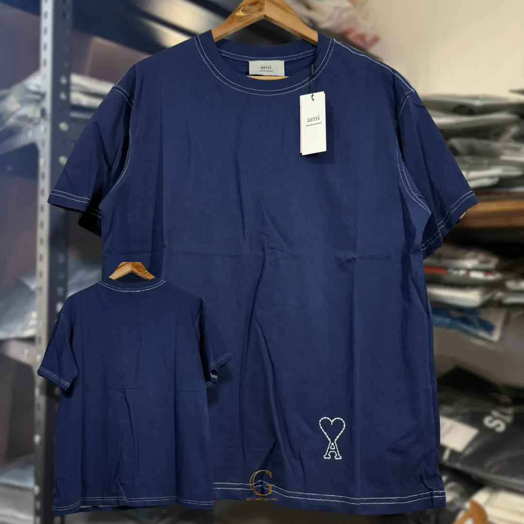 Ami Shirt STITCHES NAVY