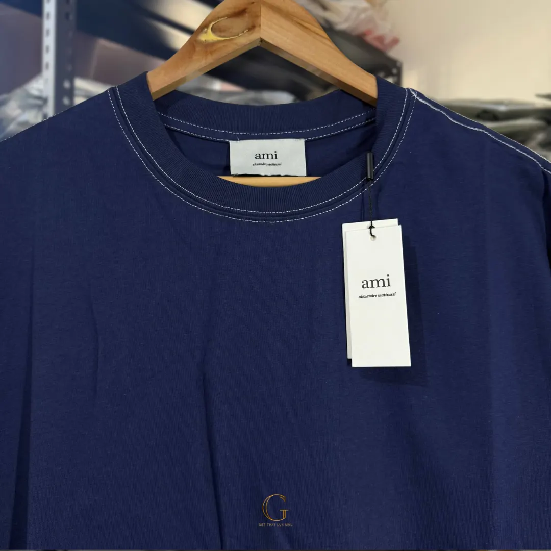 Ami Shirt STITCHES NAVY thumbnail 2
