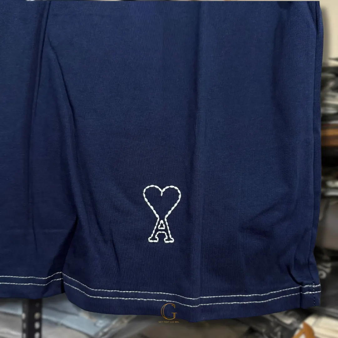 Ami Shirt STITCHES NAVY thumbnail 3