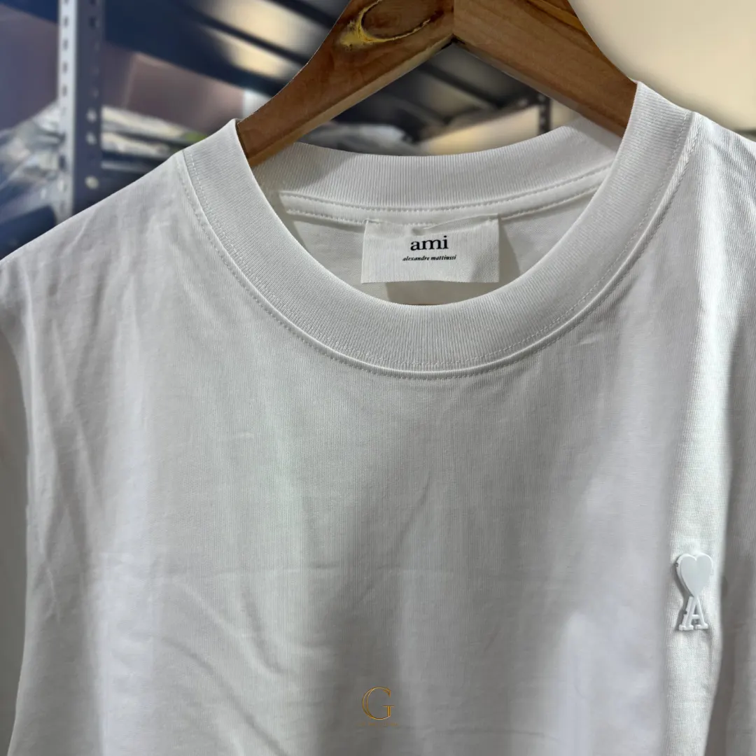 Ami Shirt EMBLEM WHITE thumbnail 2