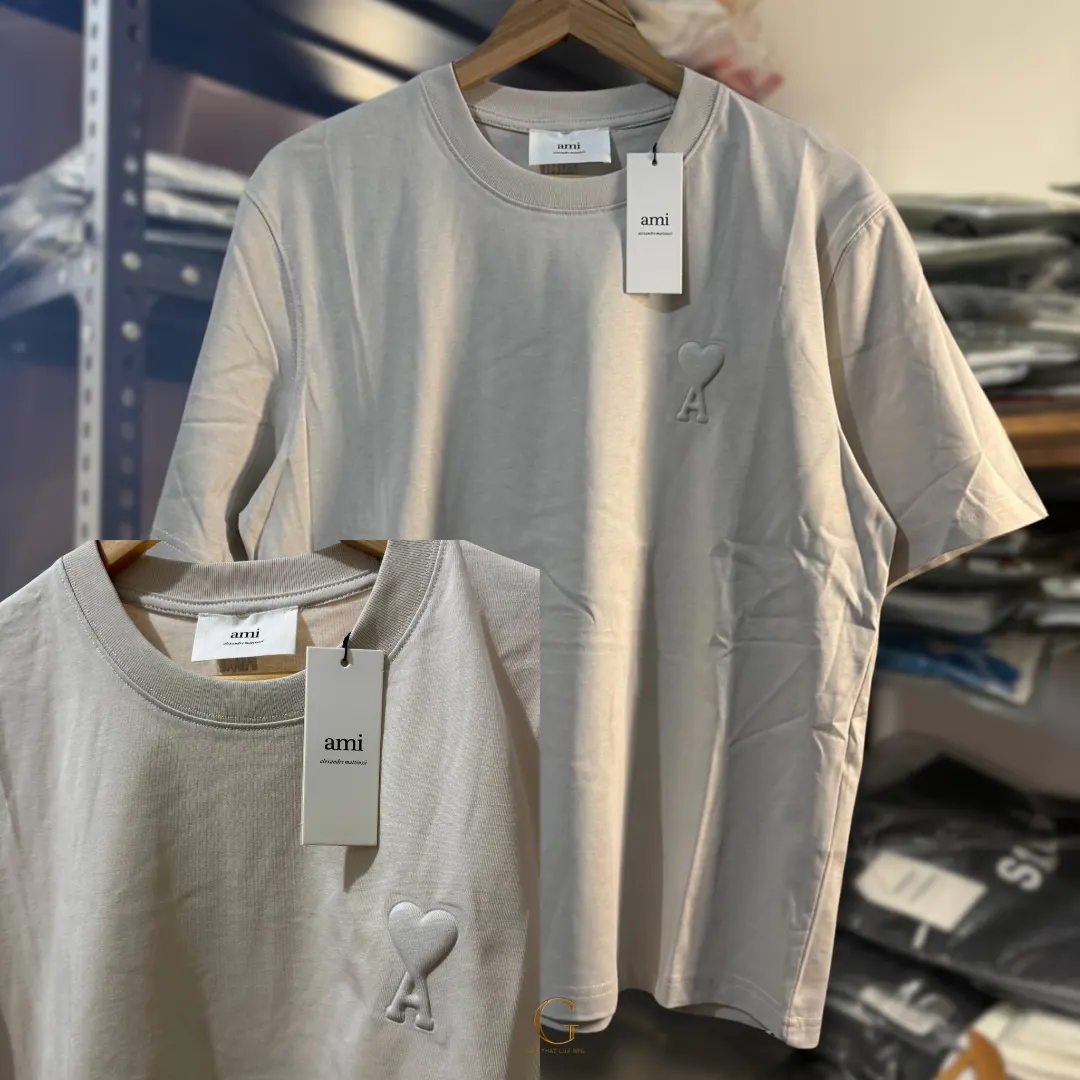 Ami Shirt EMBOSSED STONE