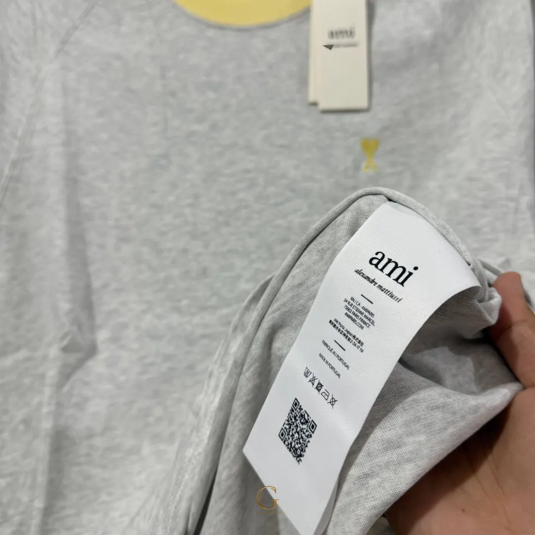 Ami Shirt TWO TONE GRAY thumbnail 3