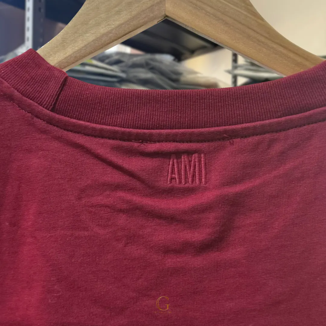 Ami Shirt OG BURGUNDY thumbnail 3