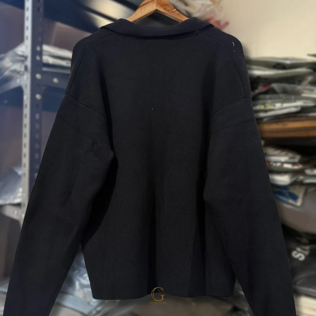 AMI PULLOVER SWEATER BLACK thumbnail 4