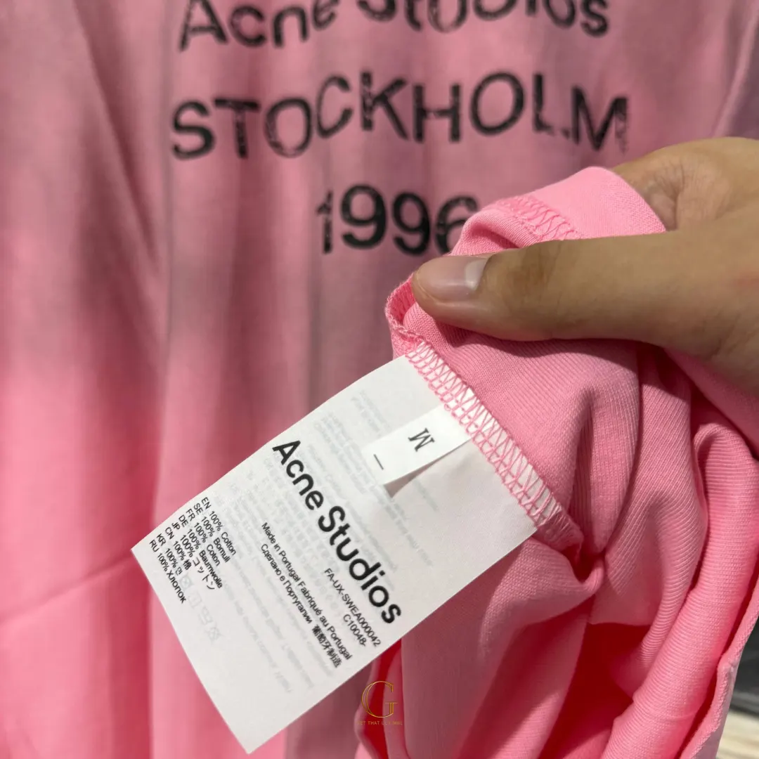 Acne Studios STOCKHOLM STRESSED PINK thumbnail 3