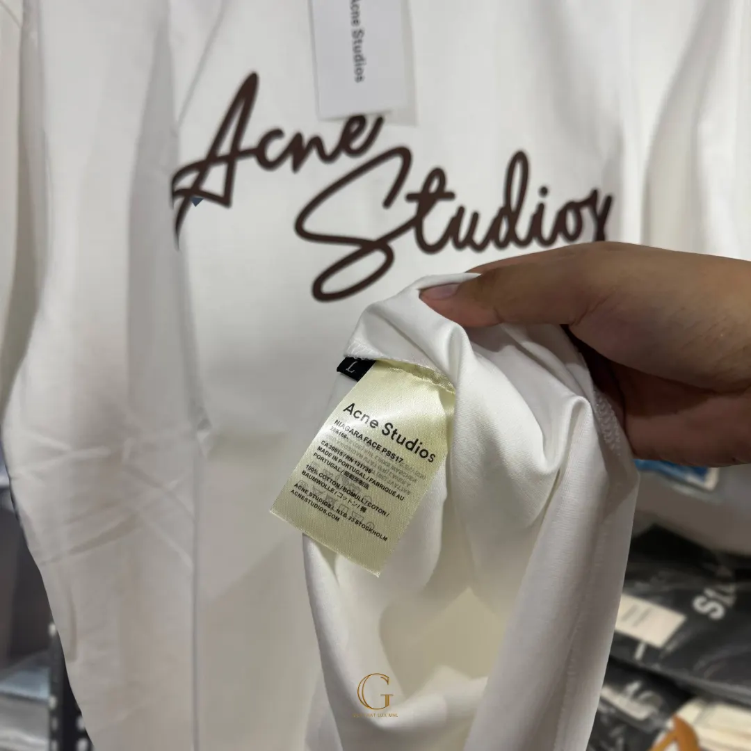Acne Studios RUBBERPRINT WHITE thumbnail 4