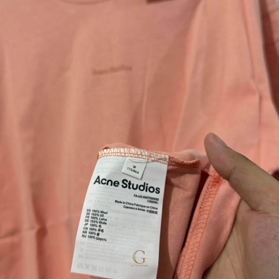Acne Studios SCRIPT PEACH thumbnail 3