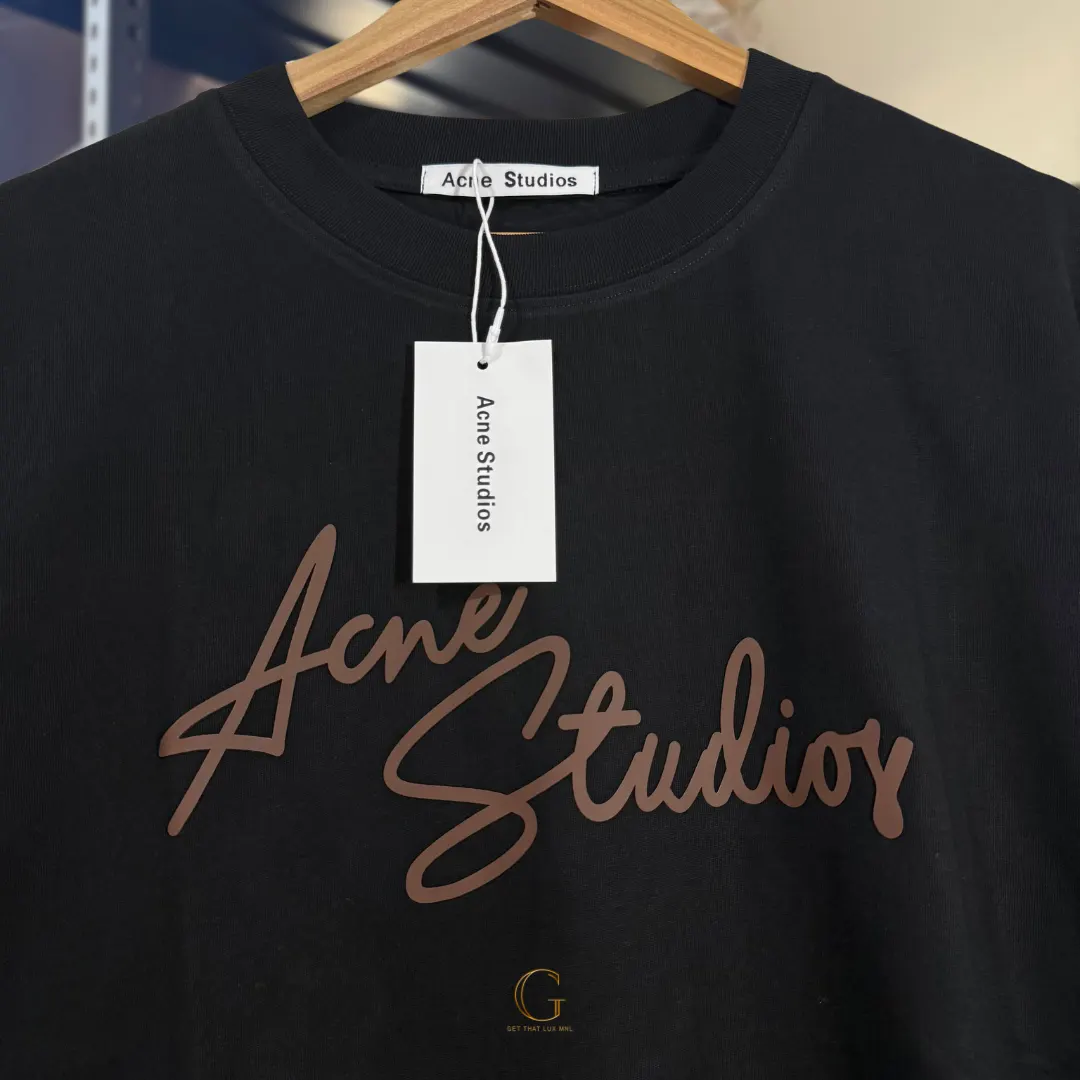 Acne Studios RUBBERPRINT BLACK thumbnail 2