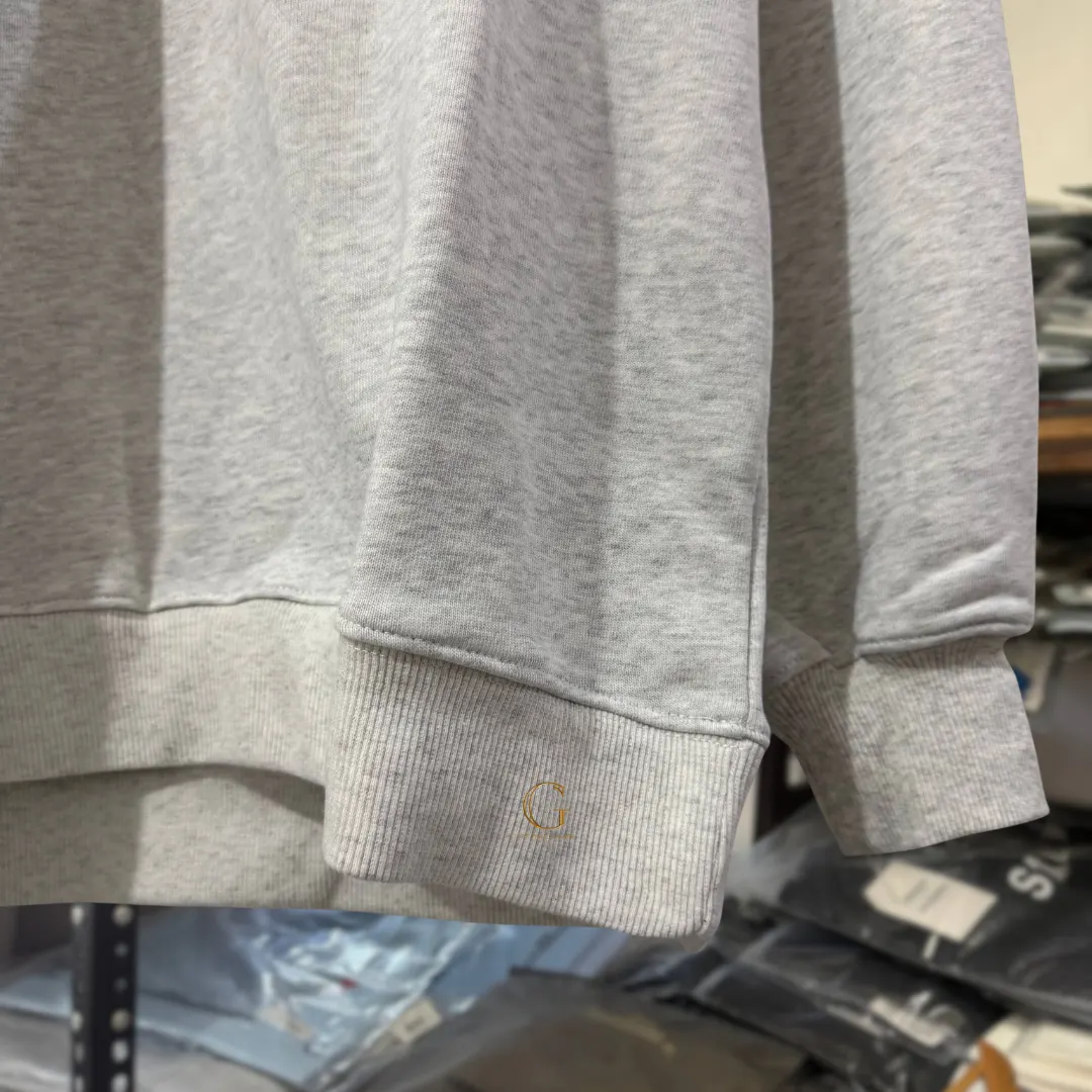 Carhartt QUARTER ZIP SWEATER GRAY thumbnail 3