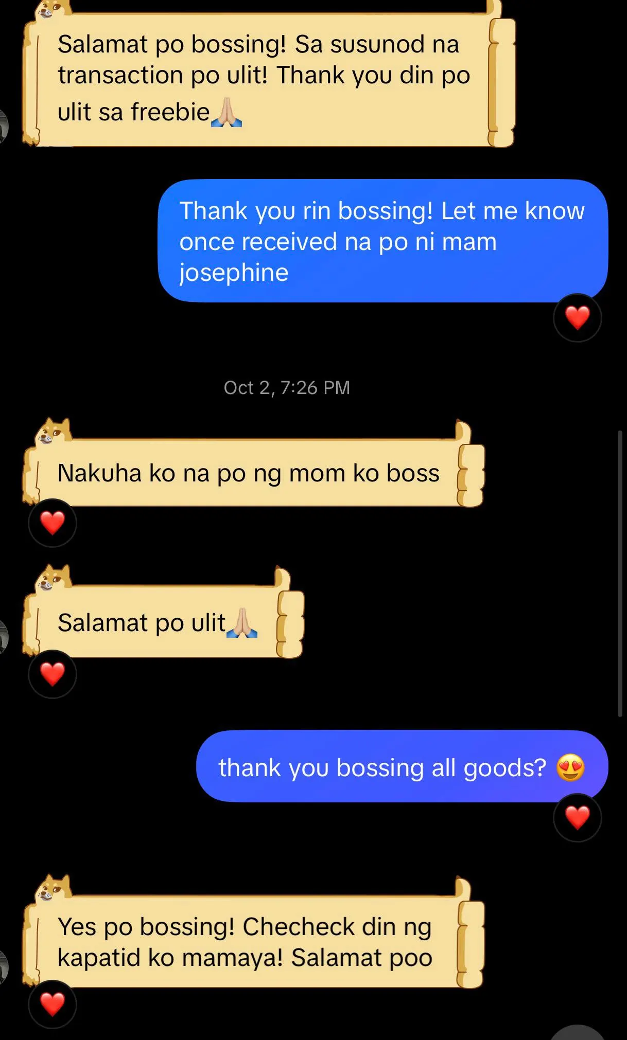 Customer feedback 11