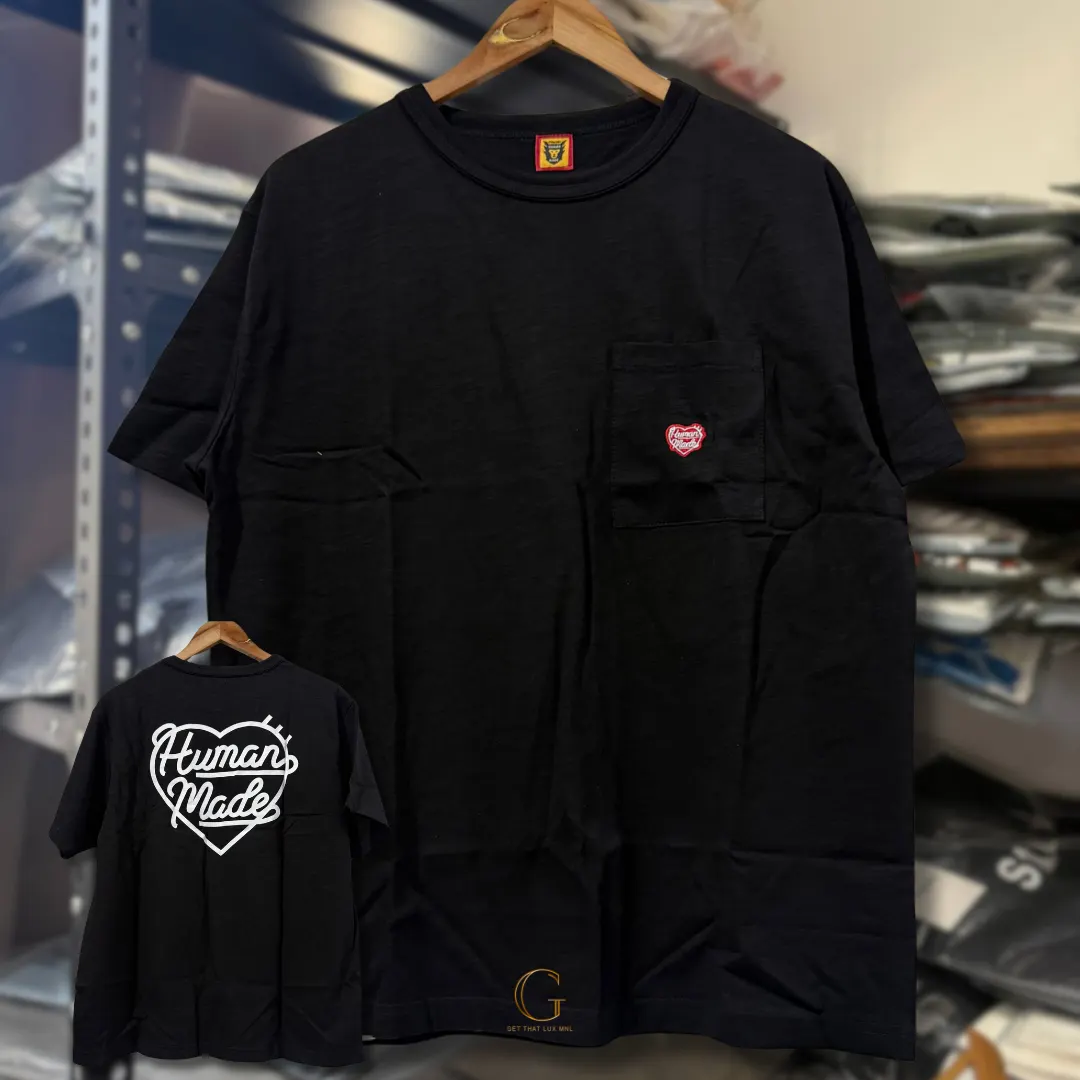 Human Made POCKETHEART1 BLACK
