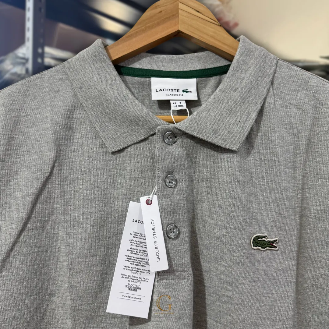 Lacoste Polo Shirt CLASSIC GRAY thumbnail 2