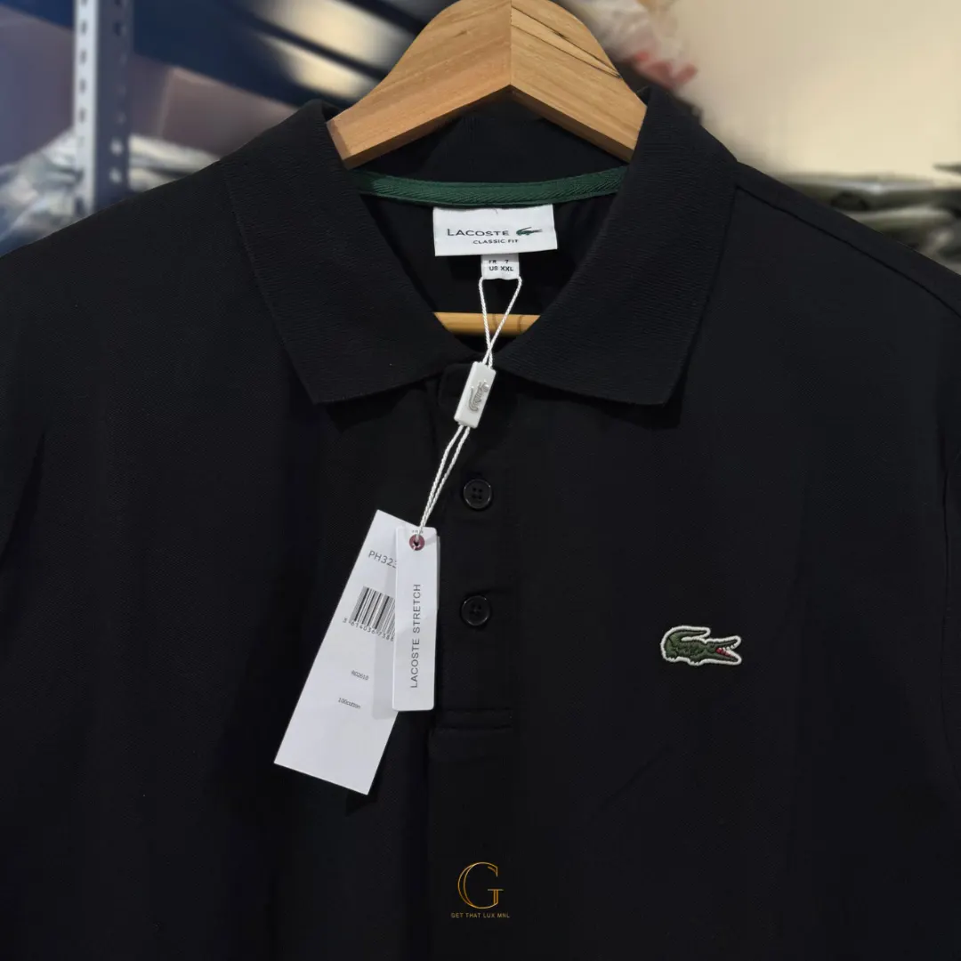 Lacoste Polo Shirt CLASSIC BLACK thumbnail 2