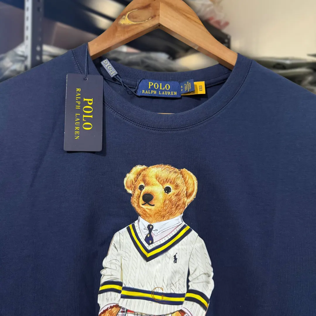 RALPH LAUREN SHIRT BEAR NAVY thumbnail 2