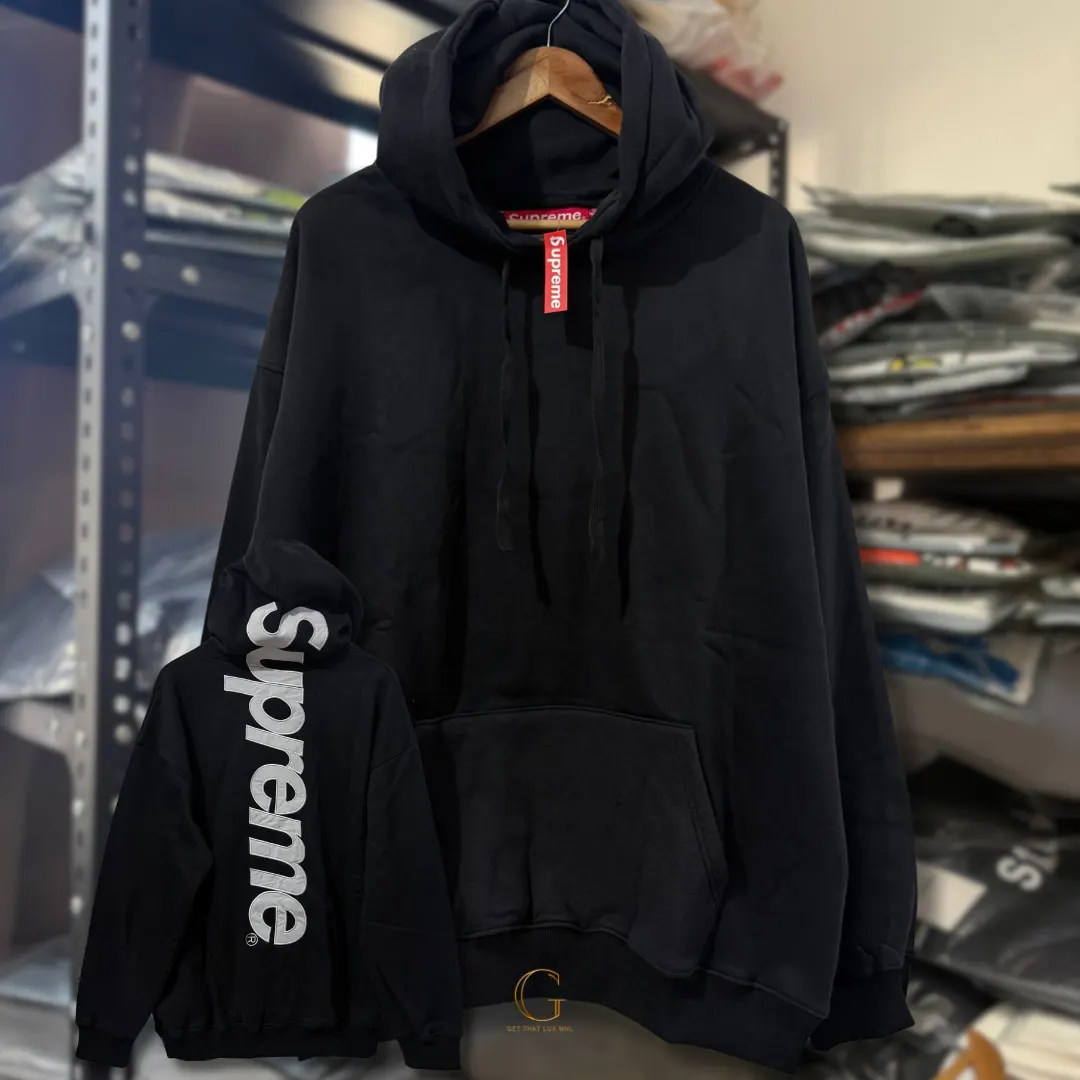 Supreme Hoodie BLACK
