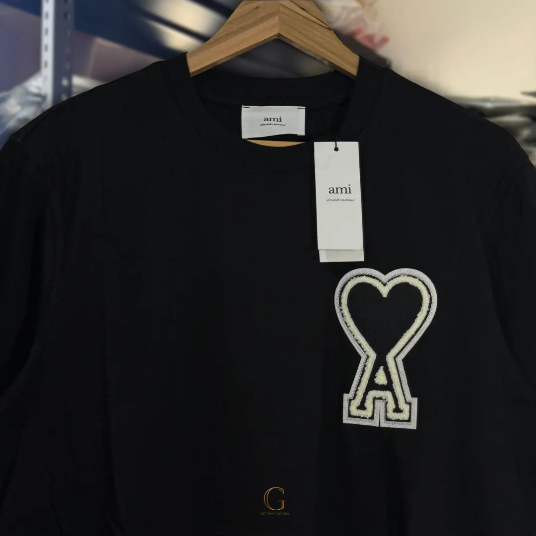 Ami Shirt WHITE OUTLINE thumbnail 2